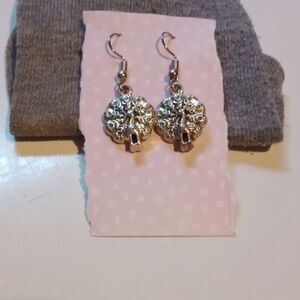 Hand Crafted Silver Peacock Earrings